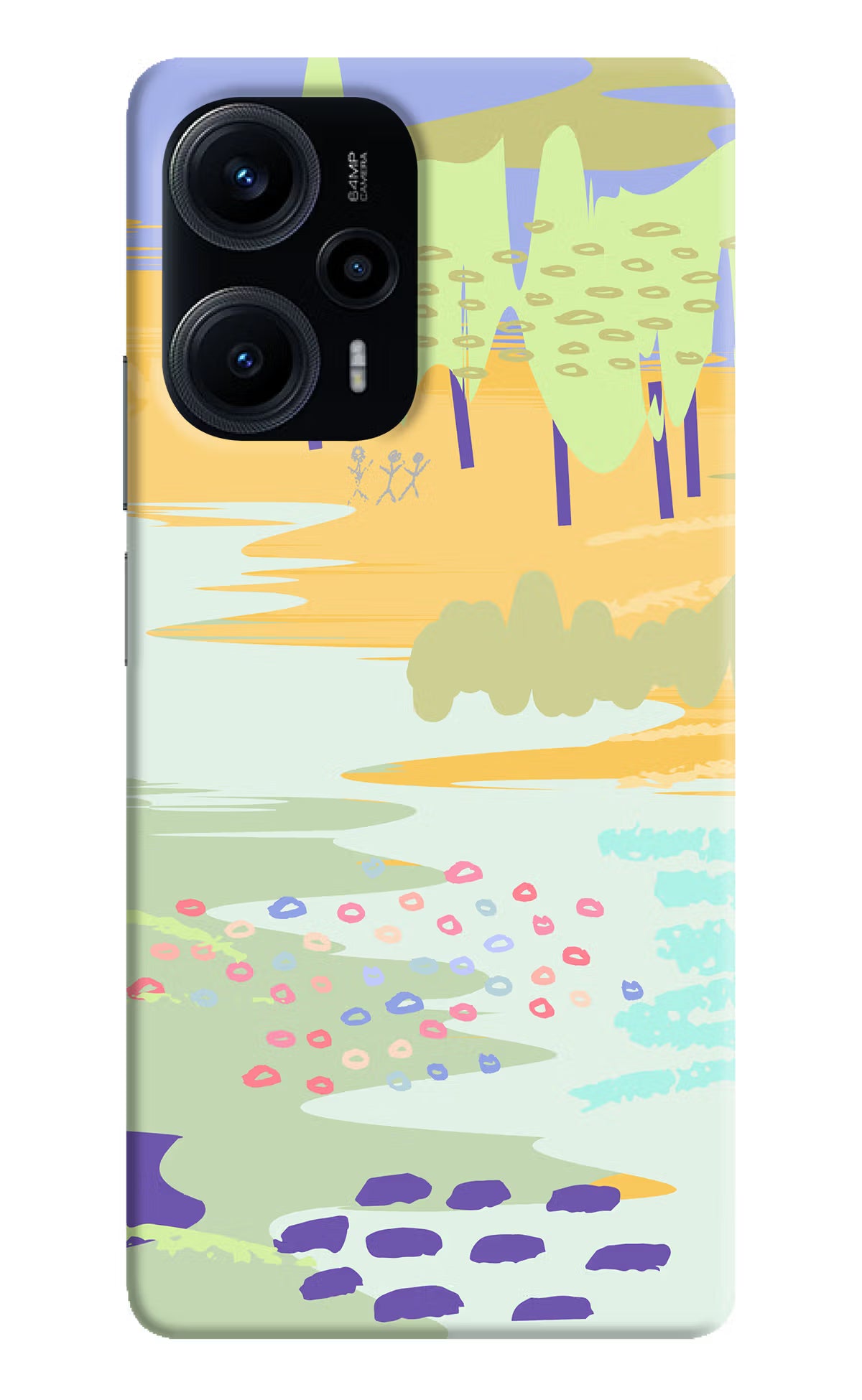 Scenery Poco F5 5G Hard Case Back Cover by Casekaro