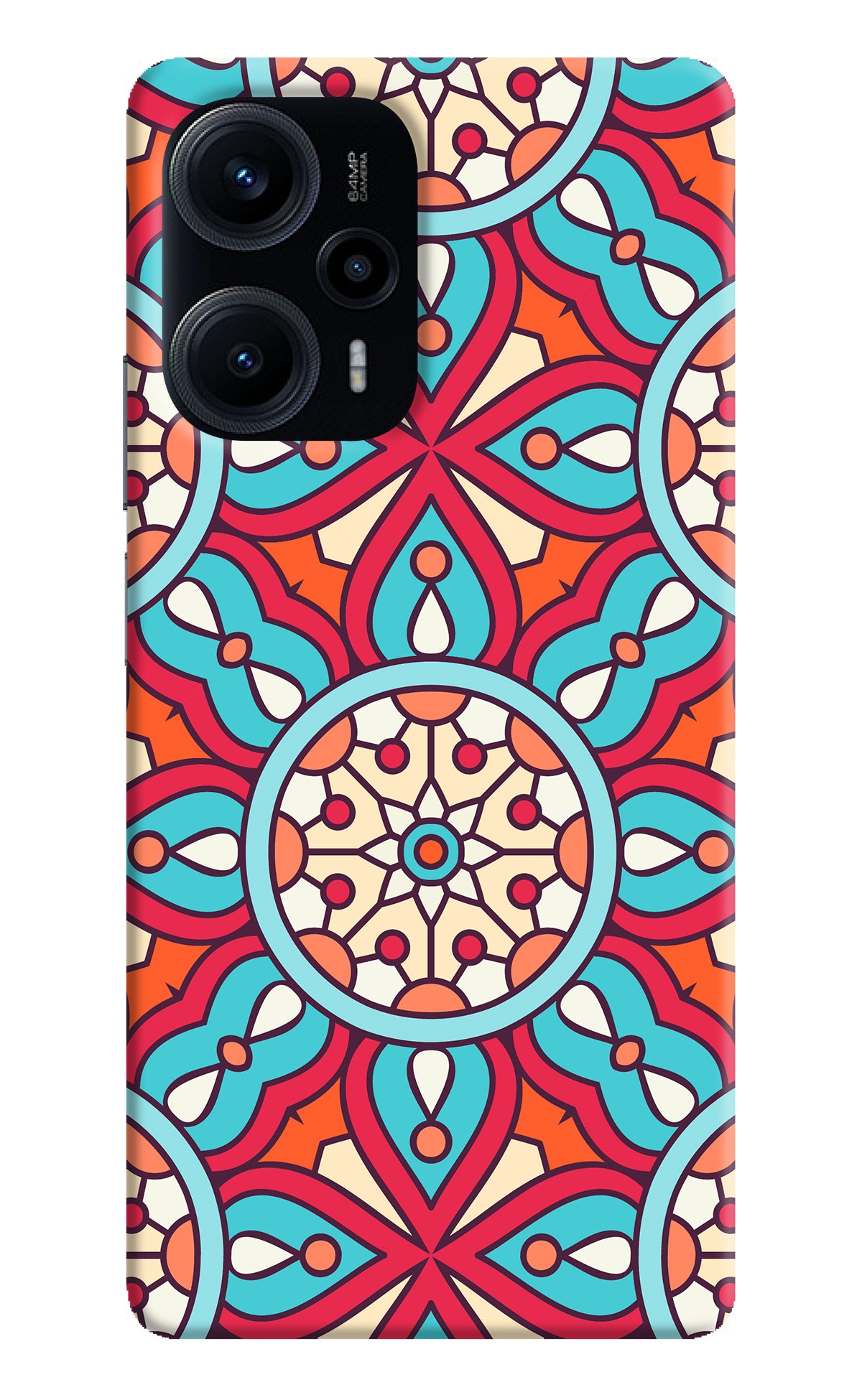 Mandala Geometric Poco F5 5G Back Cover