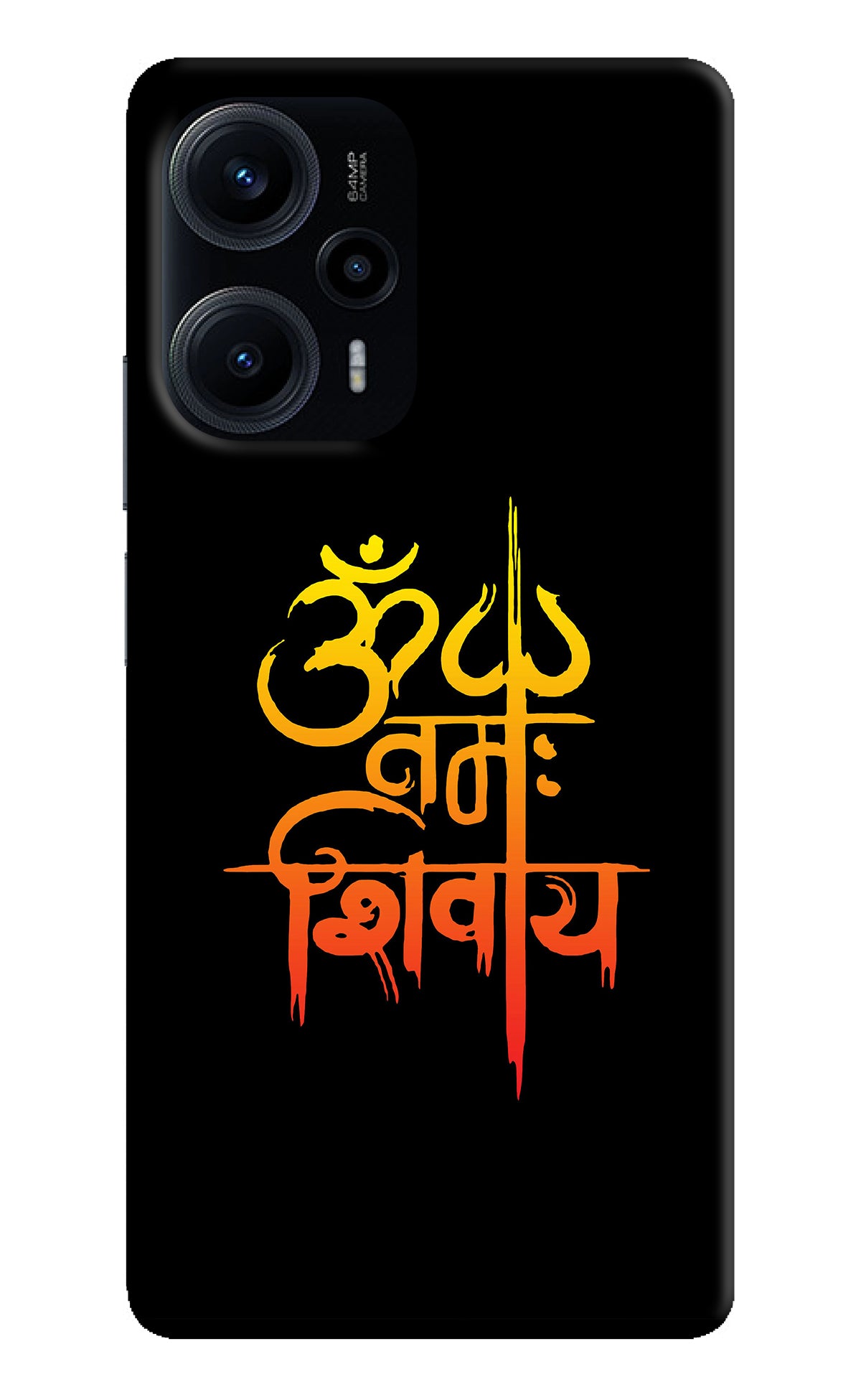 Om Namah Shivay Poco F5 5G Back Cover