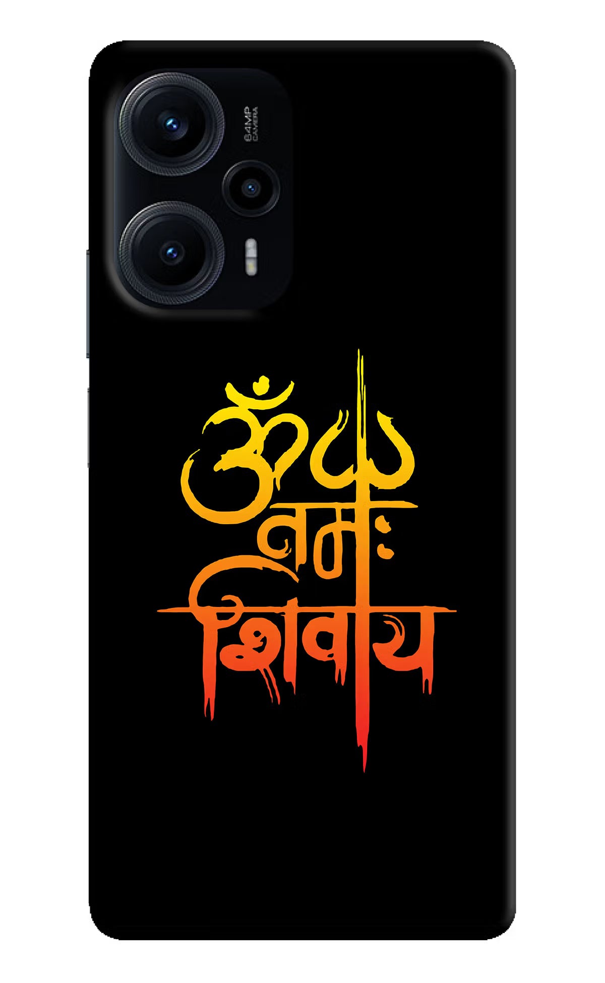 Om Namah Shivay Poco F5 5G Hard Case Back Cover by Casekaro