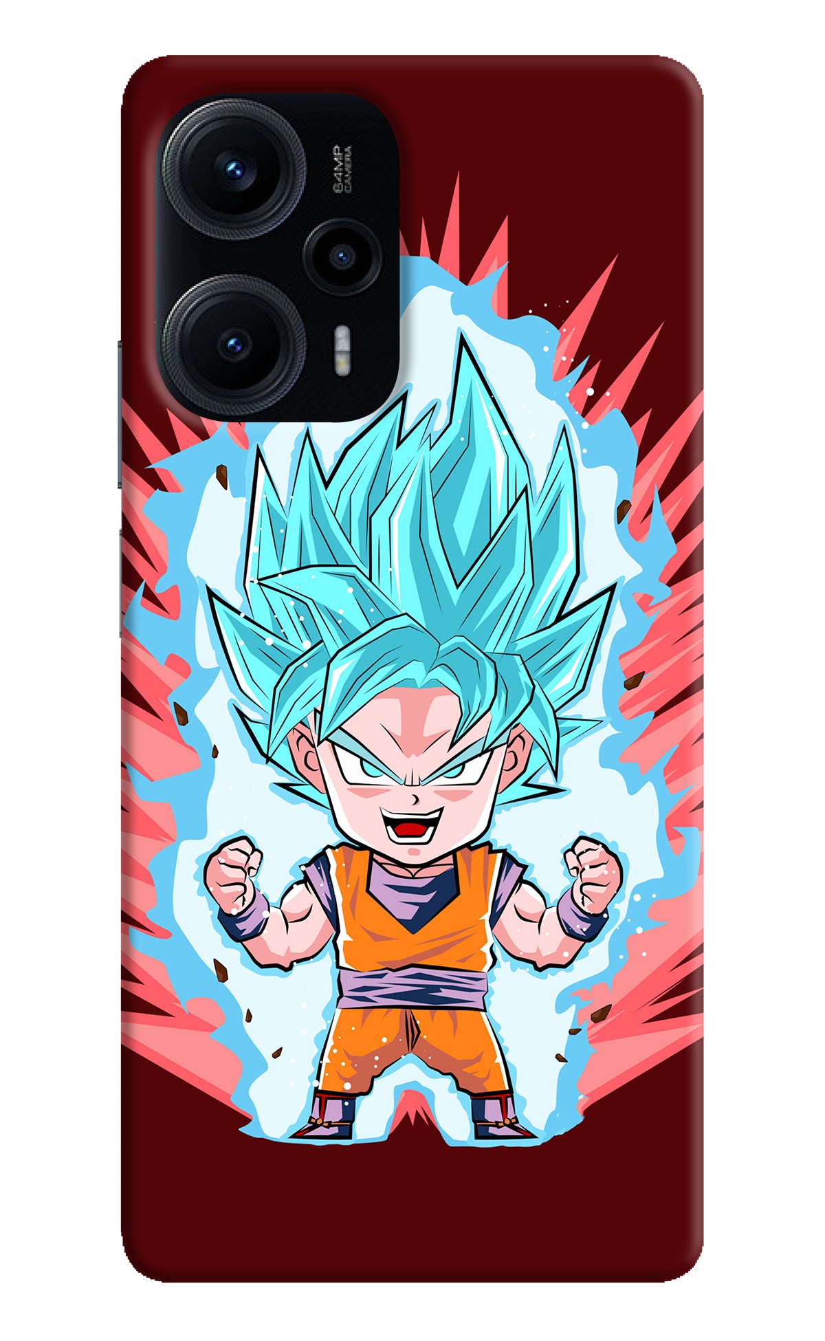 Goku Little Poco F5 5G Back Cover