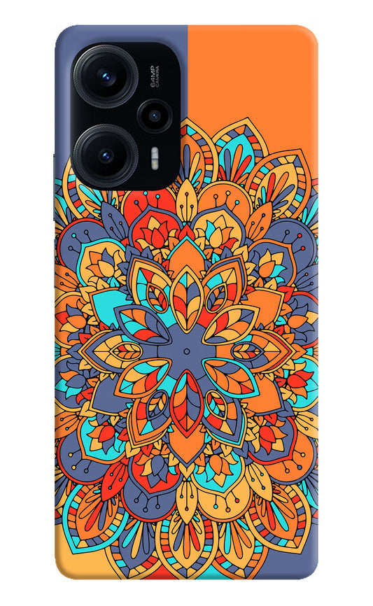 Color Mandala Poco F5 5G Hard Case Back Cover by Casekaro