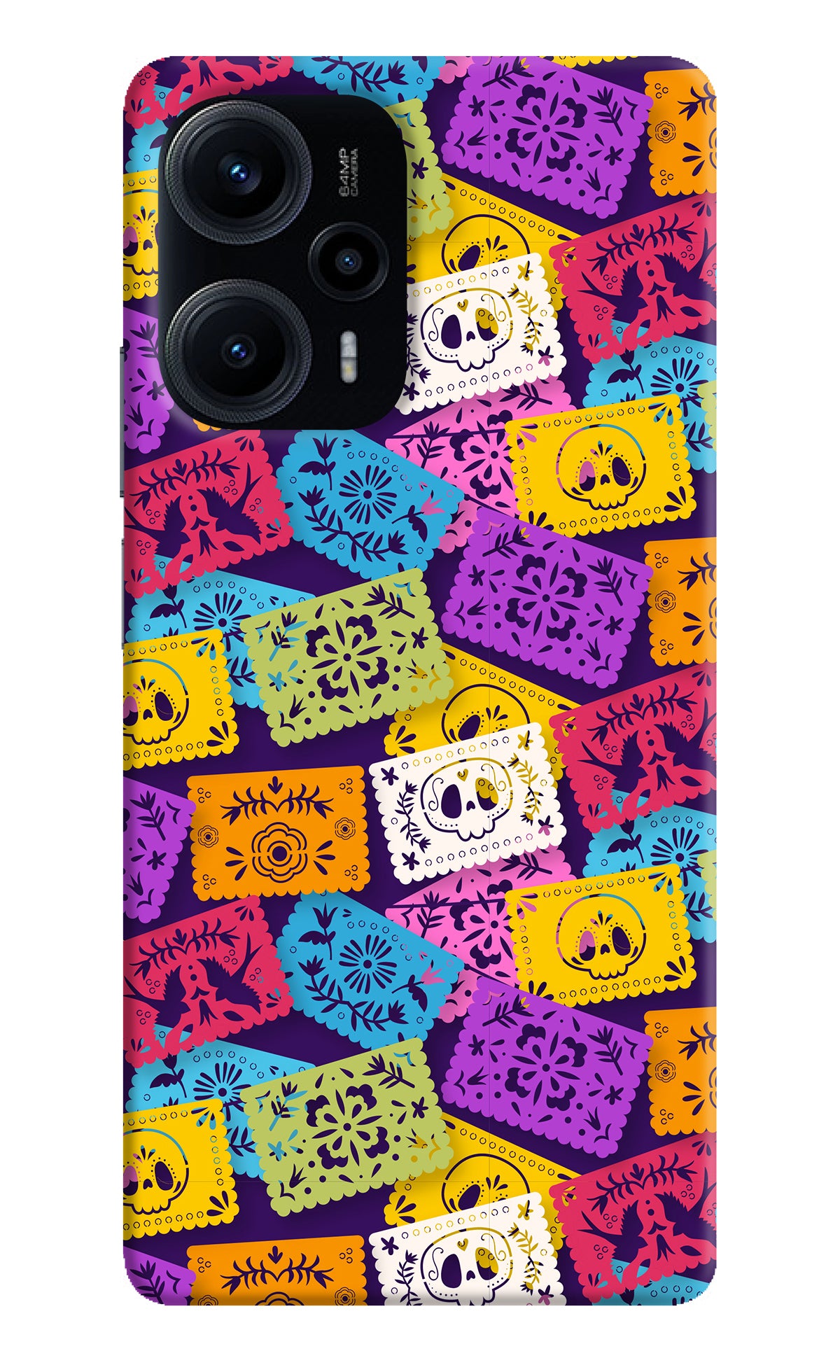 Mexican Pattern Poco F5 5G Back Cover