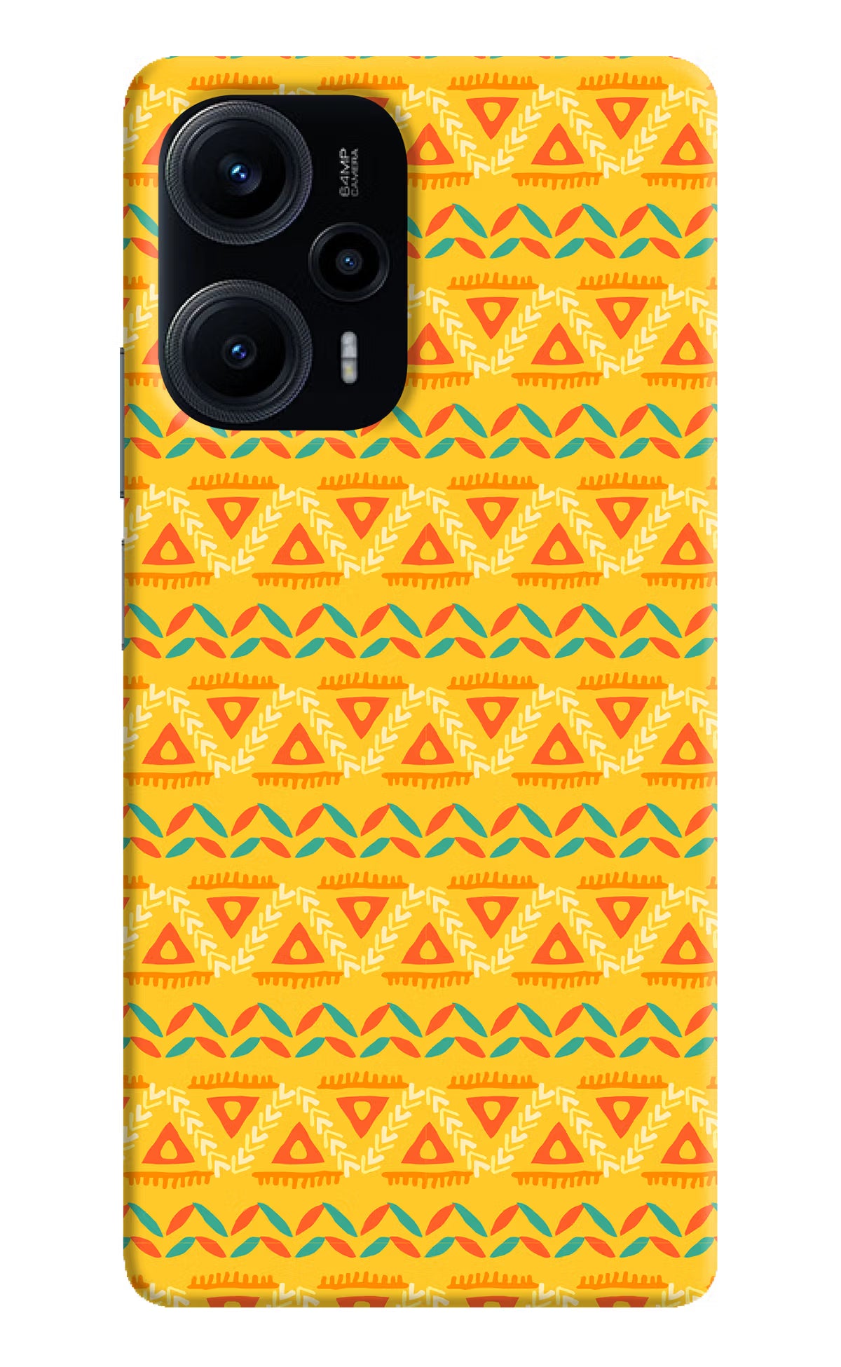 Tribal Pattern Poco F5 5G Hard Case Back Cover by Casekaro