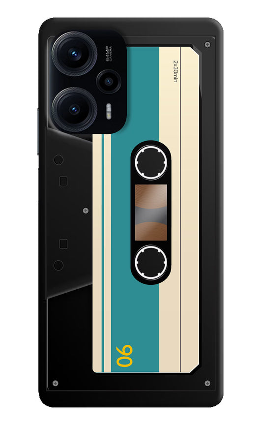 Cassette Poco F5 5G Hard Case Back Cover by Casekaro