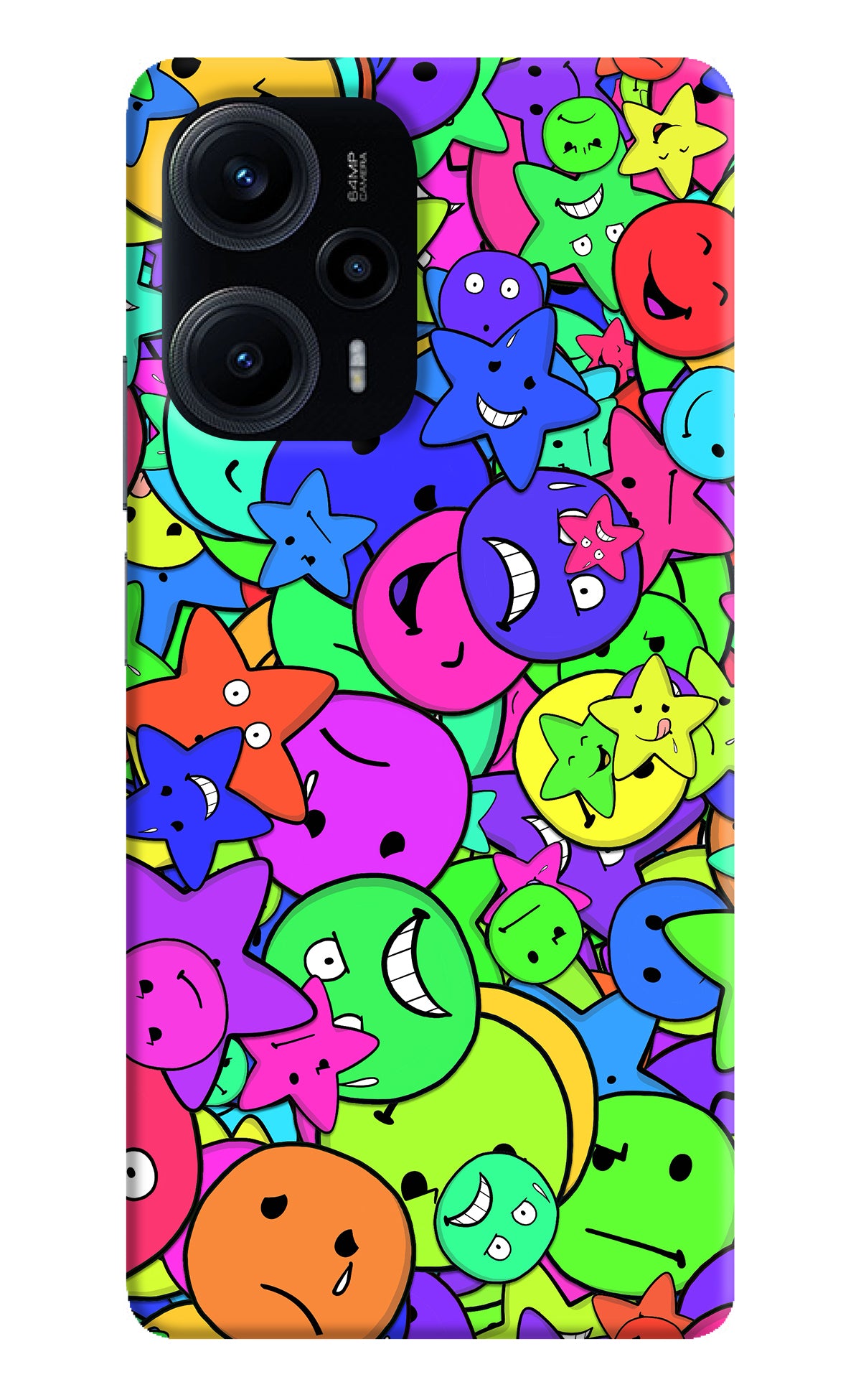 Fun Doodle Poco F5 5G Back Cover