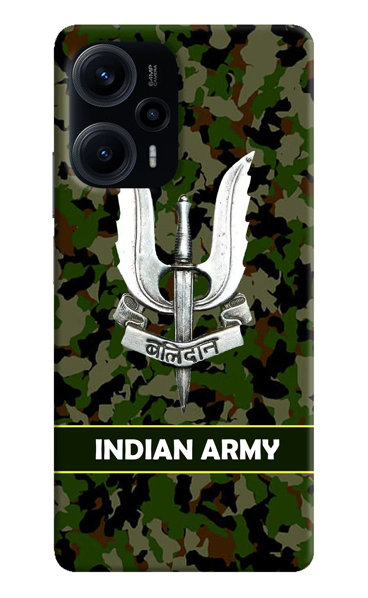 Balidan Indian Logo Poco F5 5G Hard Case Back Cover by Casekaro