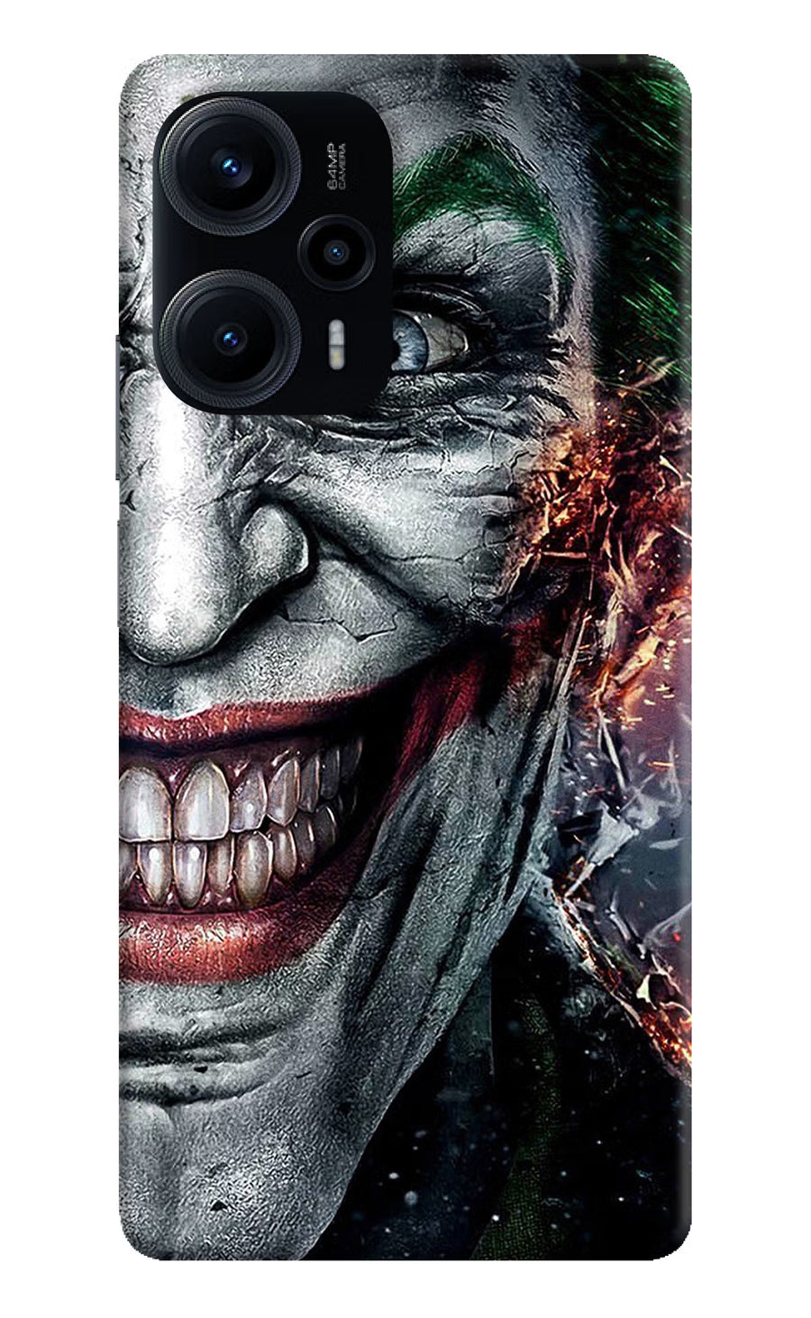 Joker Cam Poco F5 5G Back Cover, Hard case
