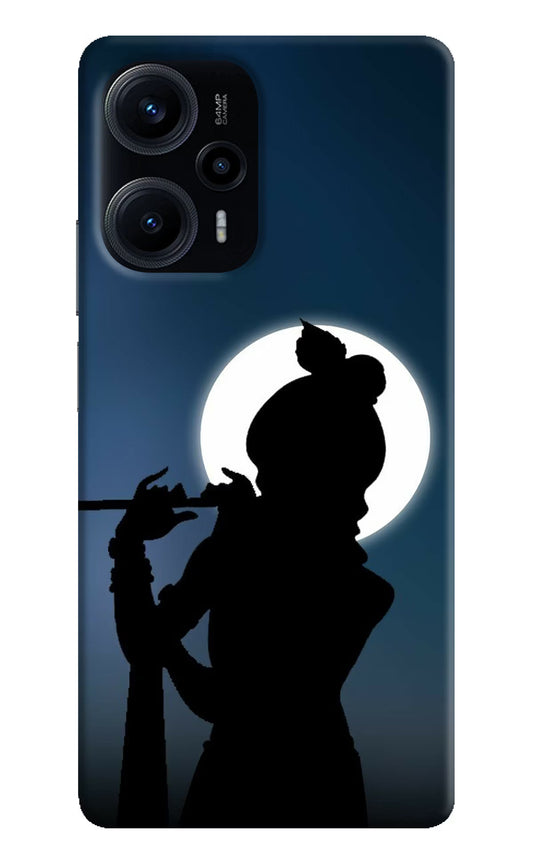 Shri Krishna Silhouette Poco F5 5G Hard Case Back Cover by Casekaro