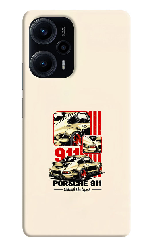 Classic Porsche 911 Poco F5 5G Hard Case Back Cover by Casekaro