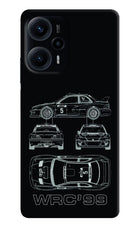 WRC'99 Poco F5 5G Hard Case Back Cover by Casekaro