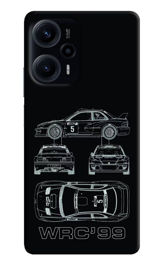WRC'99 Poco F5 5G Hard Case Back Cover by Casekaro