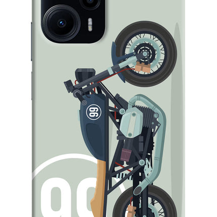 Classic Cafe Racer 99 Poco F5 5G Hard Case Back Cover by Casekaro