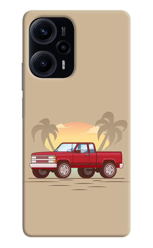Desert Classic Drive Poco F5 5G Hard Case Back Cover by Casekaro