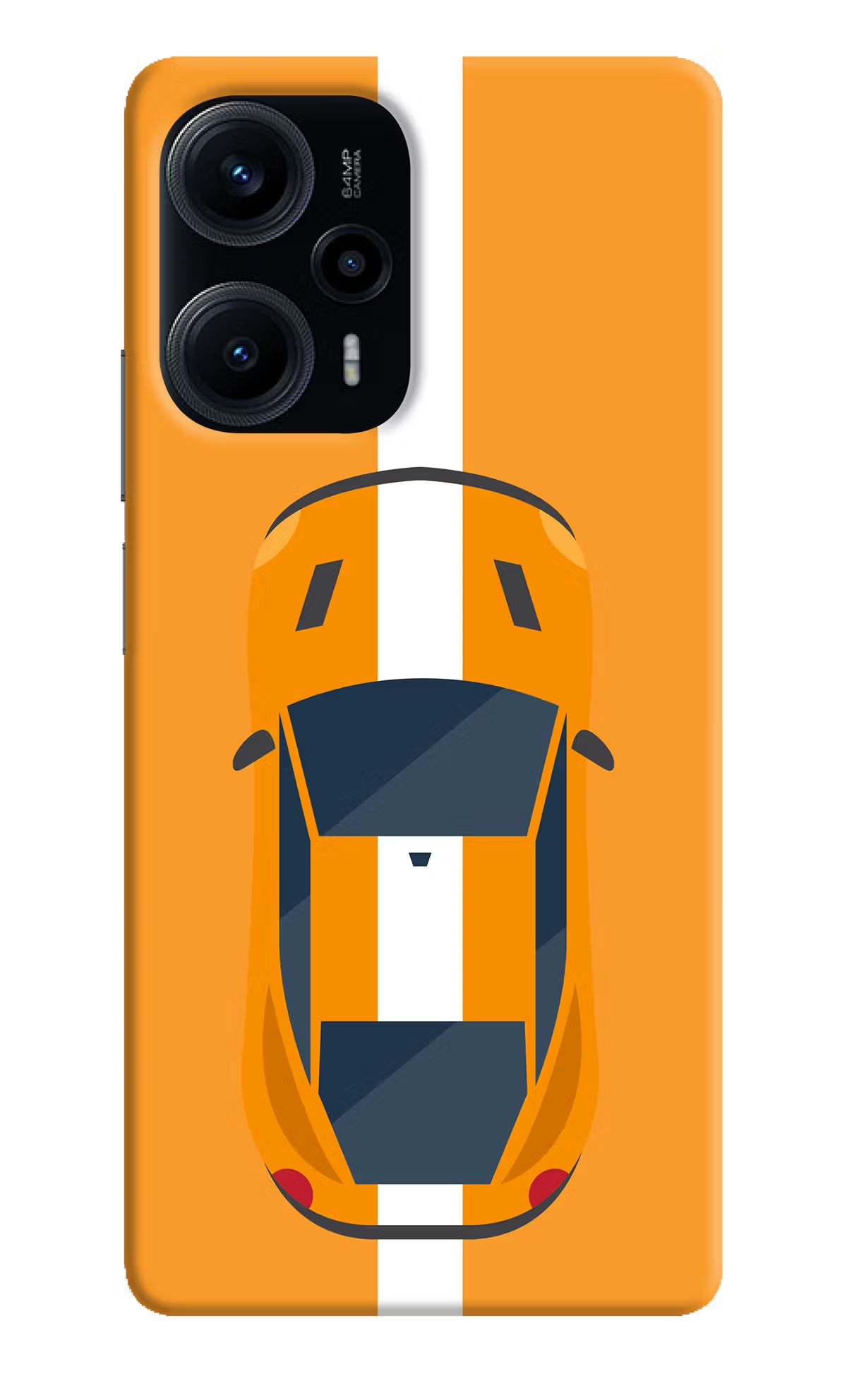 Highway Pursuit Poco F5 5G Hard Case Back Cover by Casekaro