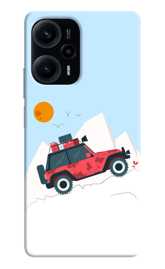 Mountain Trail Beast Poco F5 5G Hard Case Back Cover by Casekaro