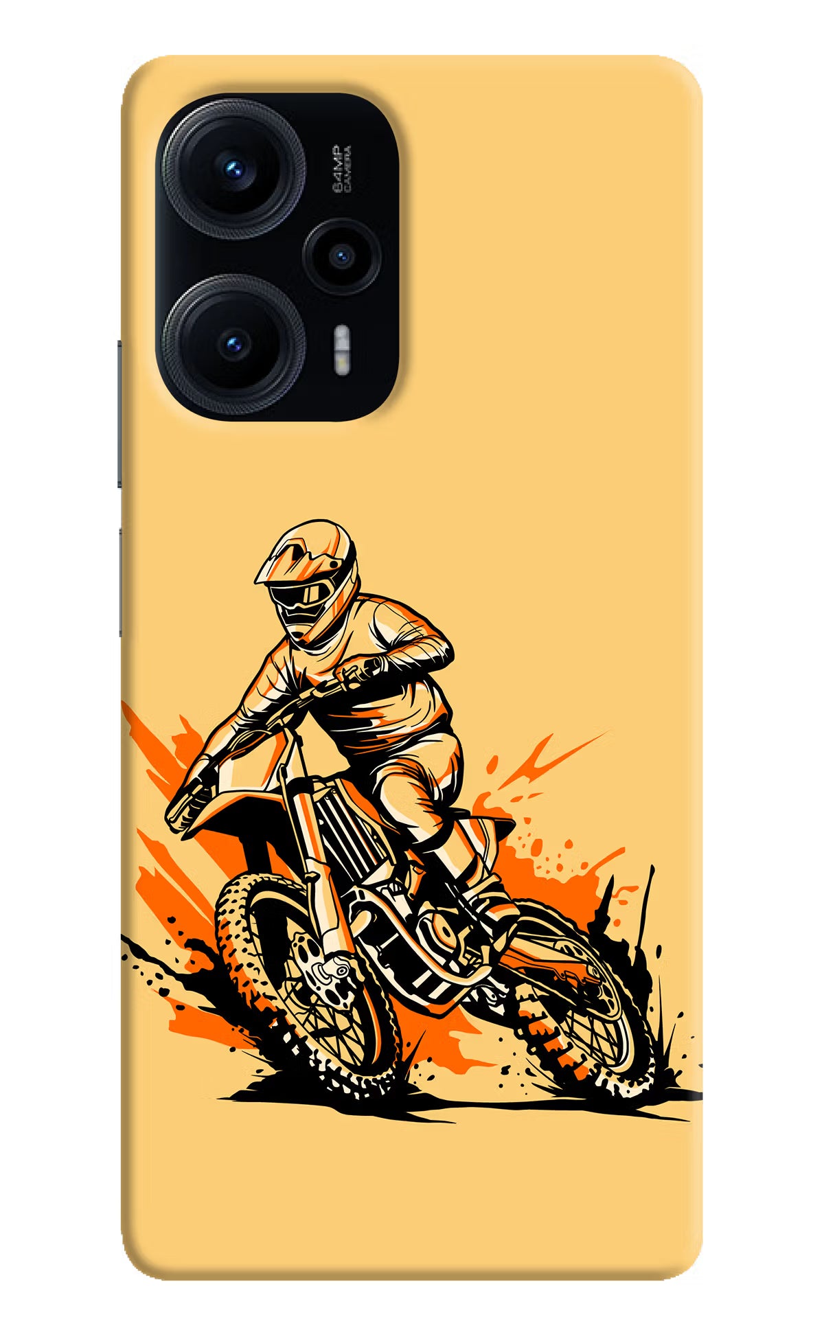 Off-Road Fury Poco F5 5G Hard Case Back Cover by Casekaro