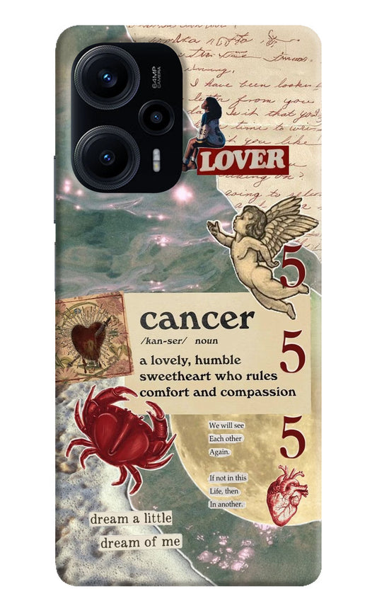 Cancer Zodiac Poco F5 5G Hard Case Back Cover by Casekaro