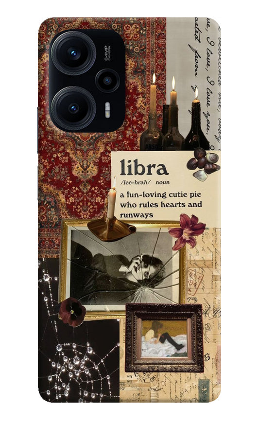 Libra Zodiac Poco F5 5G Hard Case Back Cover by Casekaro