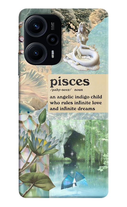 Pisces Zodiac Poco F5 5G Hard Case Back Cover by Casekaro