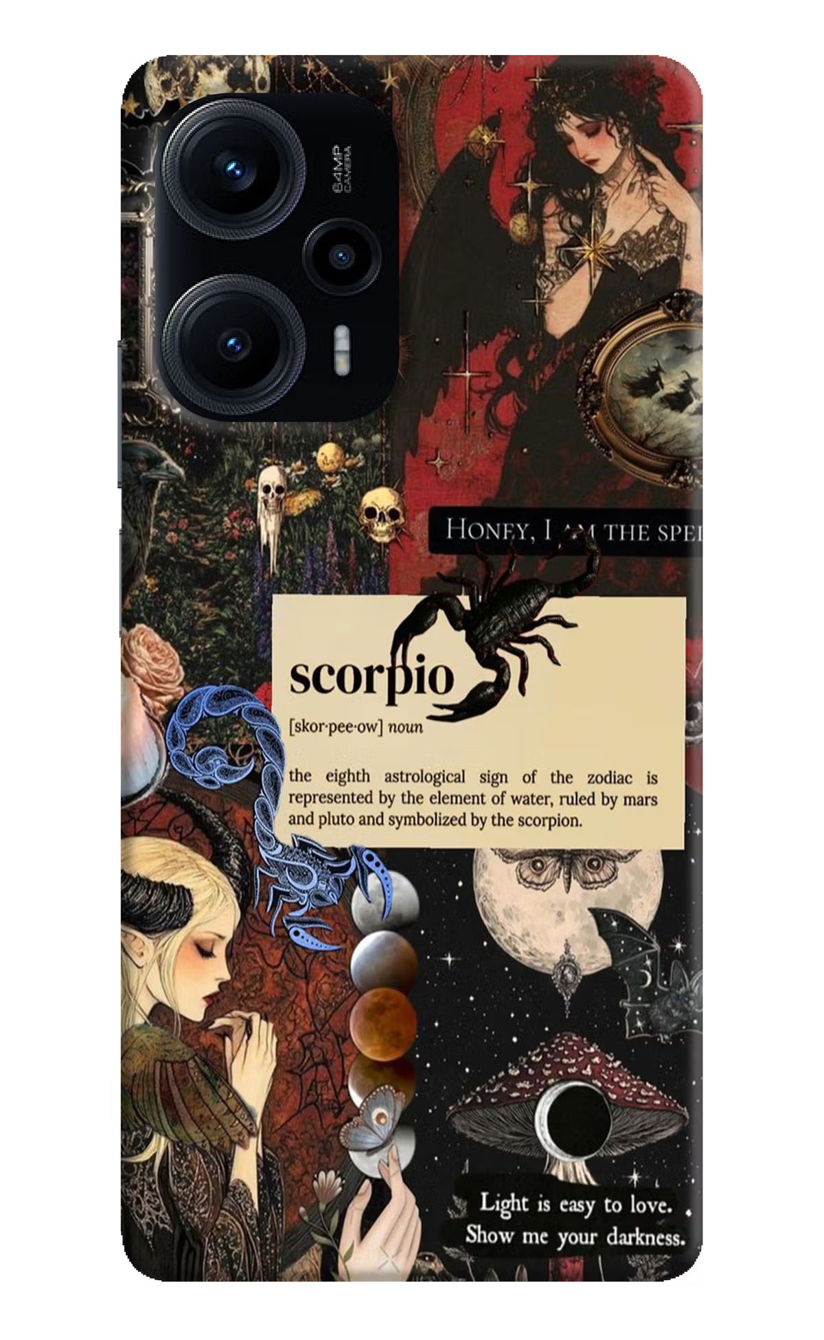 Scorpio Zodiac Poco F5 5G Hard Case Back Cover by Casekaro