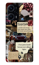 Taurus Zodiac Poco F5 5G Hard Case Back Cover by Casekaro