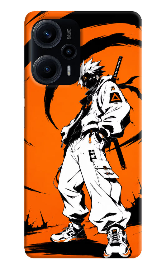 Street Samurai  Poco F5 5G Hard Case Back Cover by Casekaro