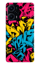 Graffiti Vibe Poco F5 5G Hard Case Back Cover by Casekaro