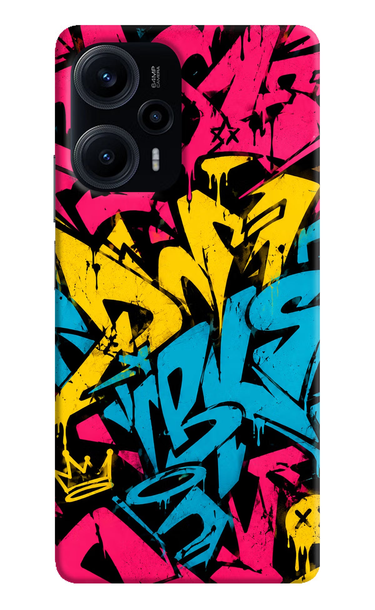 Graffiti Vibe Poco F5 5G Back Cover