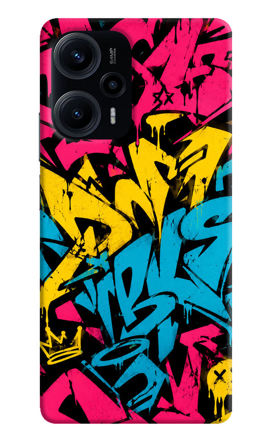 Graffiti Vibe Poco F5 5G Hard Case Back Cover by Casekaro