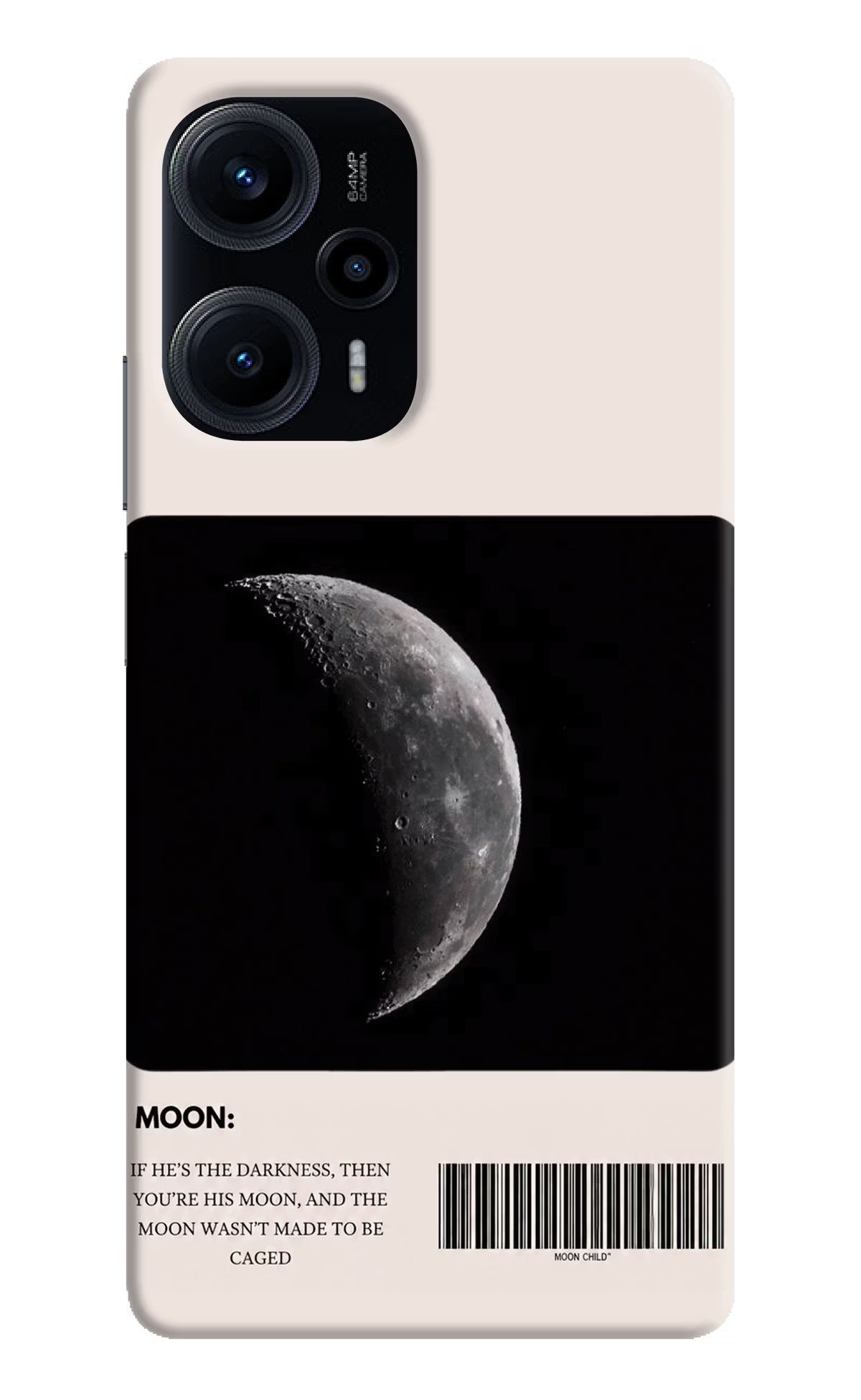 Moon Phase Poco F5 5G Back Cover