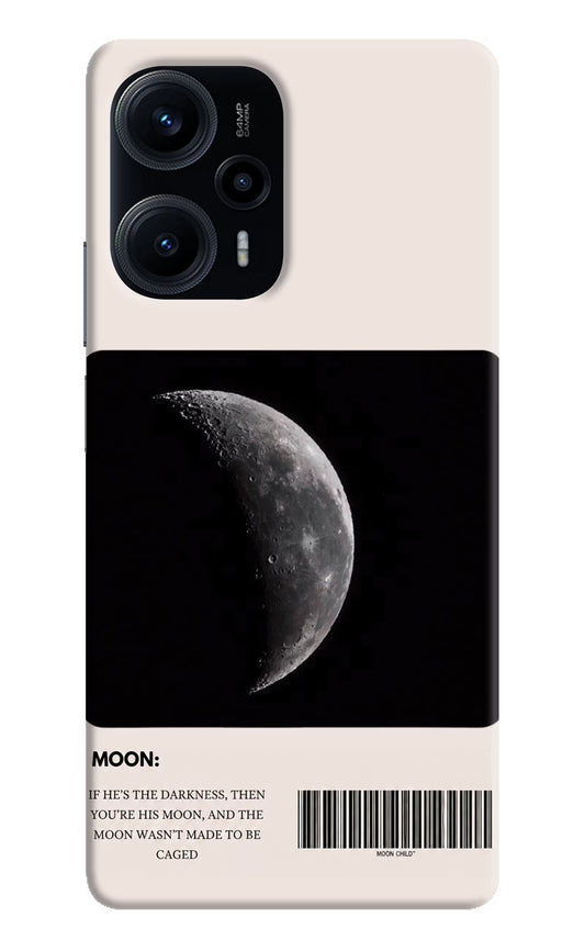 Moon Phase Poco F5 5G Hard Case Back Cover by Casekaro