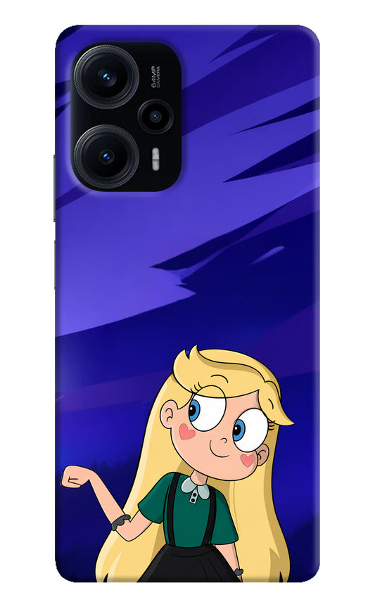 Star Glow Poco F5 5G Hard Case Back Cover by Casekaro