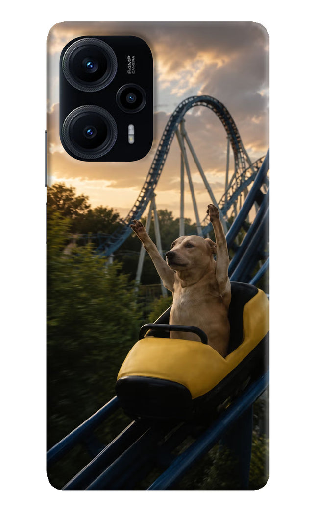 Rollercoaster Dog Poco F5 5G Hard Case Back Cover by Casekaro