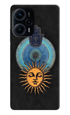Divine Sun Poco F5 5G Hard Case Back Cover by Casekaro