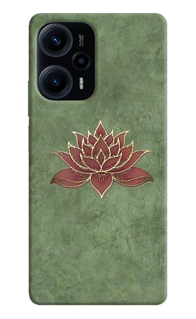 Lotus Grace Poco F5 5G Hard Case Back Cover by Casekaro