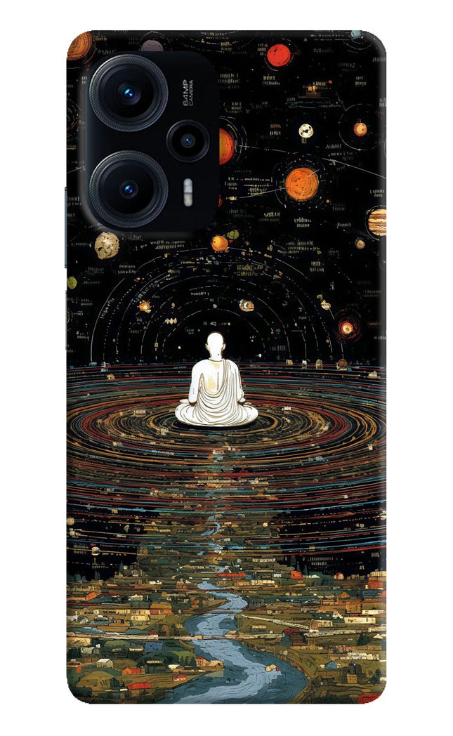 Space Monk Poco F5 5G Hard Case Back Cover by Casekaro