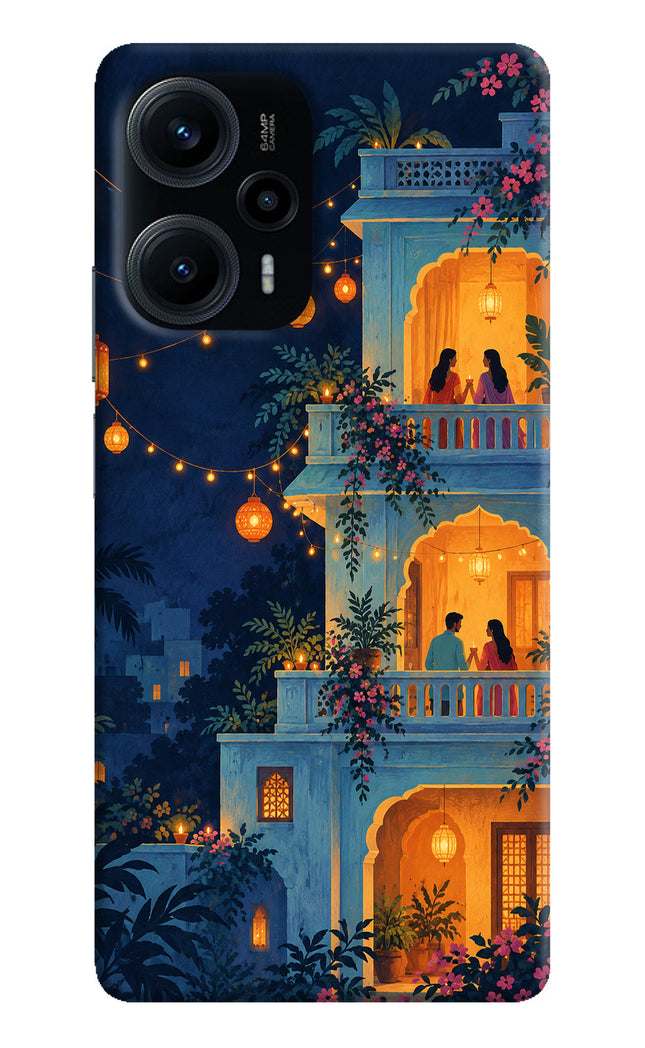 Balcony Glow Poco F5 5G Hard Case Back Cover by Casekaro