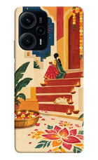 Diwali Rangoli Poco F5 5G Hard Case Back Cover by Casekaro