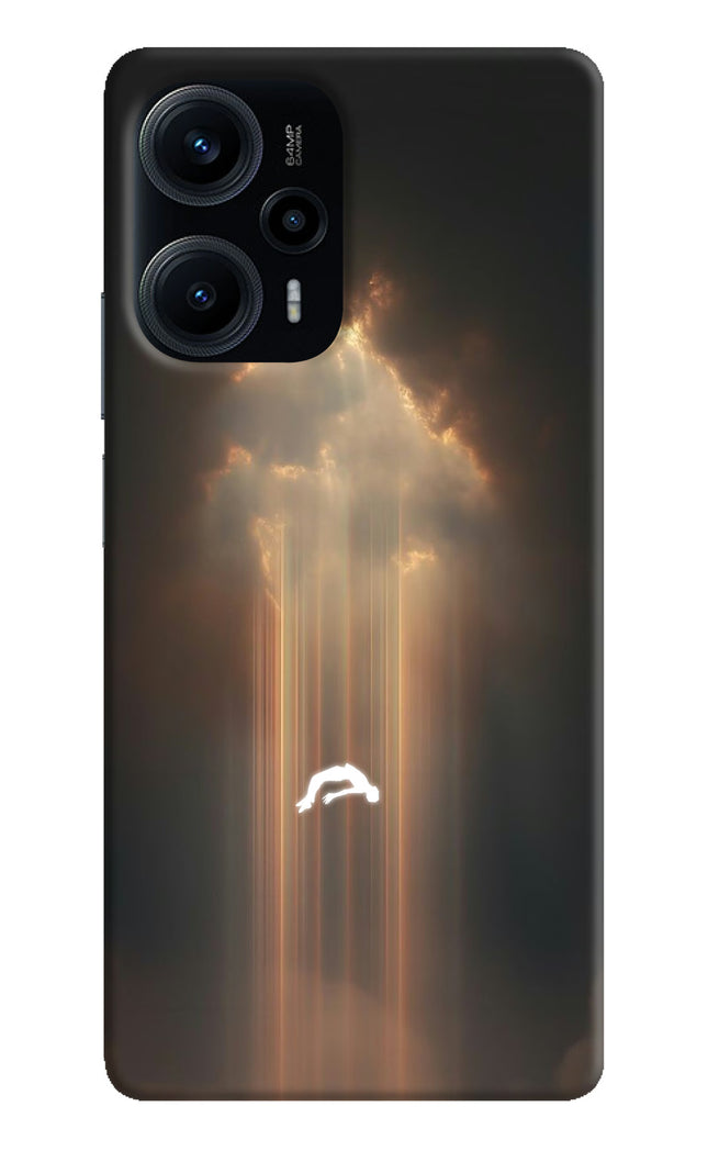 Heavenly Beam Poco F5 5G Hard Case Back Cover by Casekaro