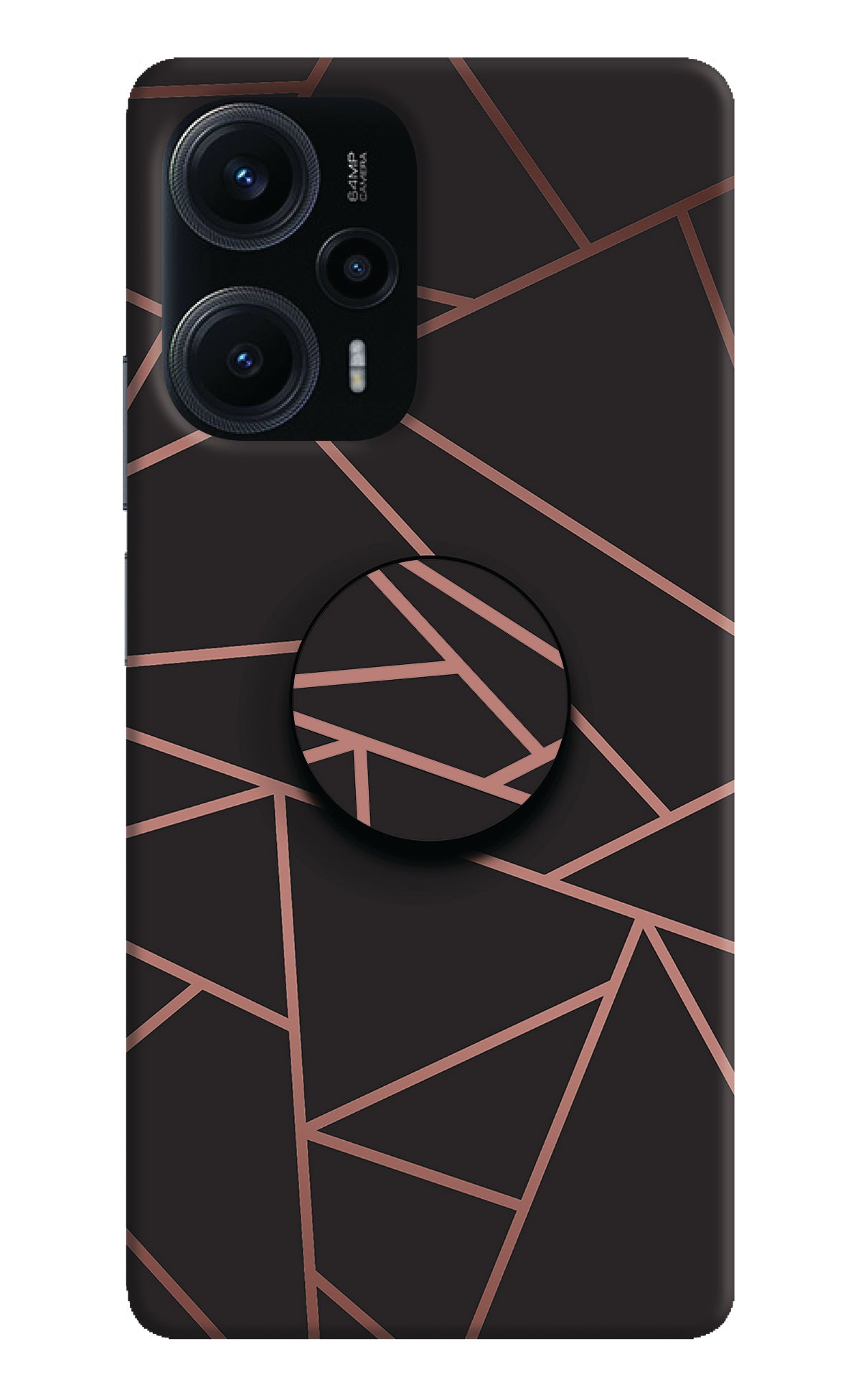 Geometric Pattern Poco F5 5G Pop Case