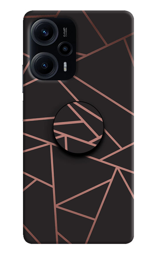 Geometric Pattern Poco F5 5G Pop Case by Casekaro
