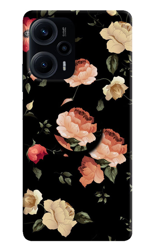 Flowers Poco F5 5G Pop Case by Casekaro