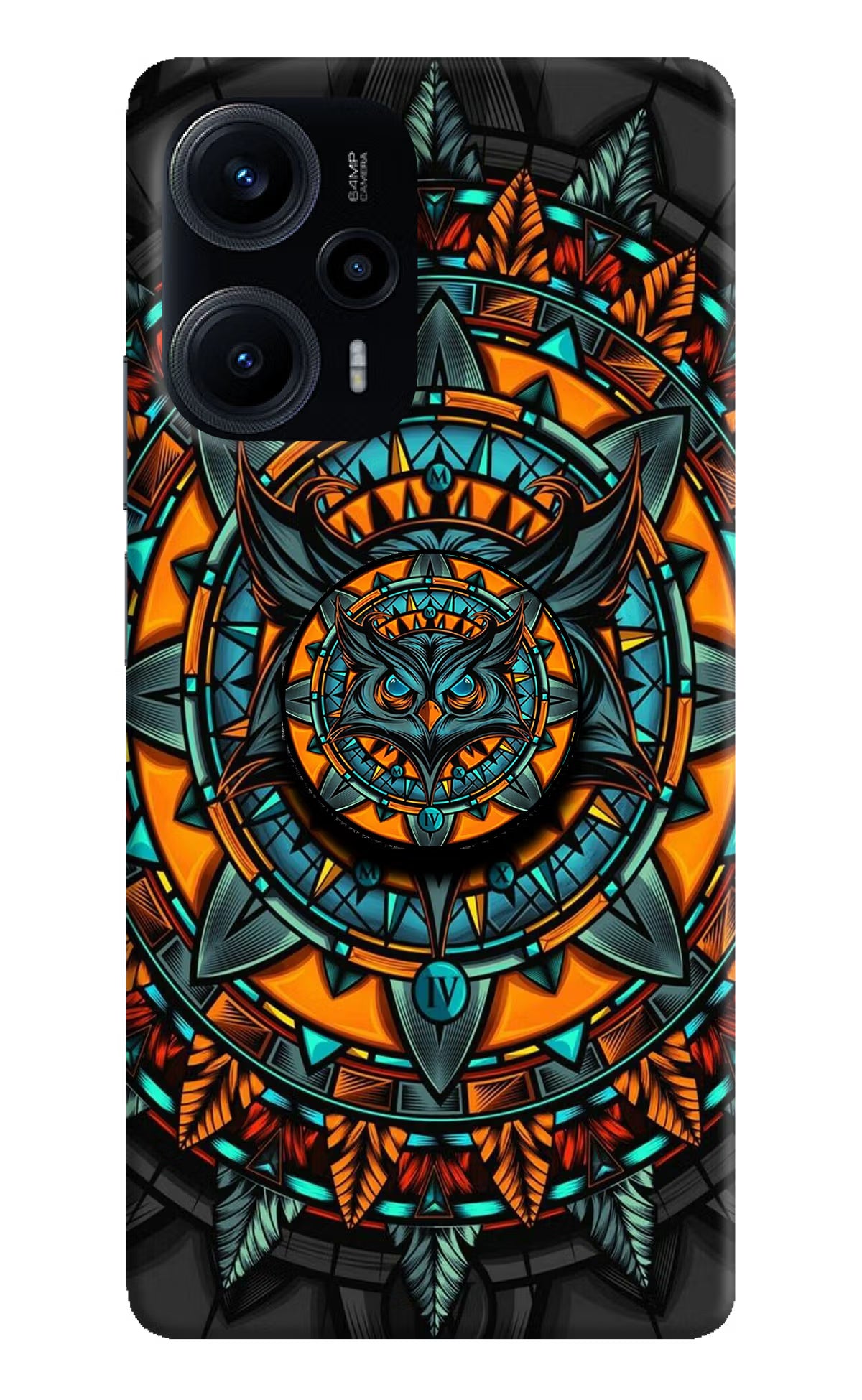 Angry Owl Poco F5 5G Pop Case by Casekaro