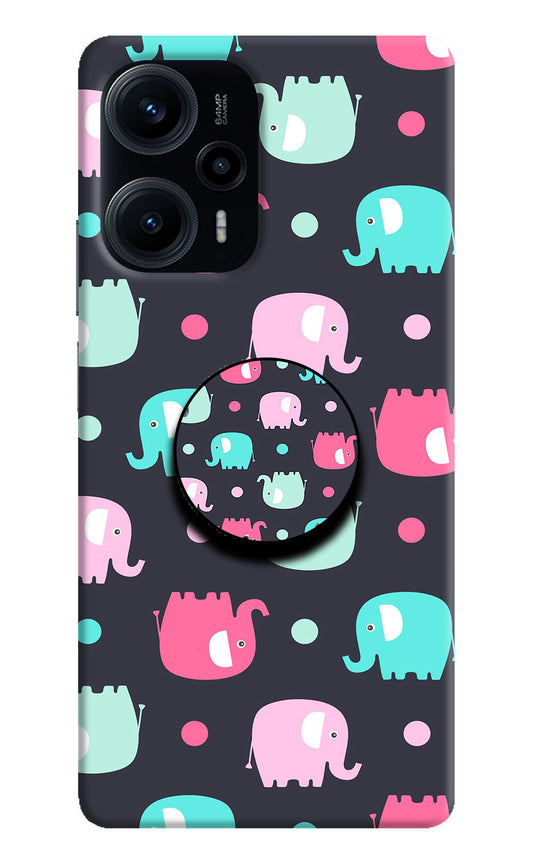 Baby Elephants Poco F5 5G Pop Case