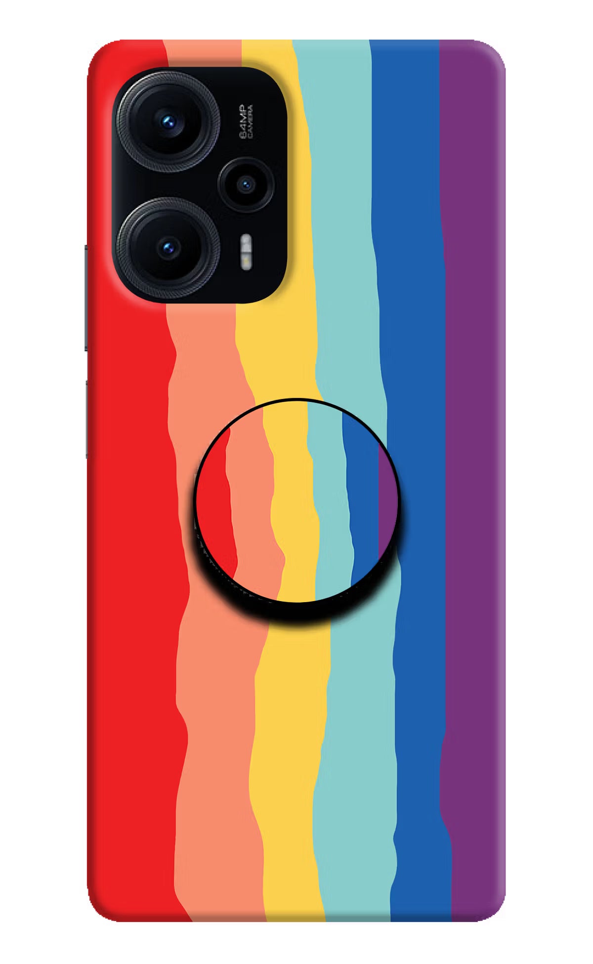 Rainbow Poco F5 5G Pop Case by Casekaro