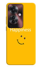 Happiness With Smiley Oppo F25 Pro 5G Hard Case Back Cover by Casekaro
