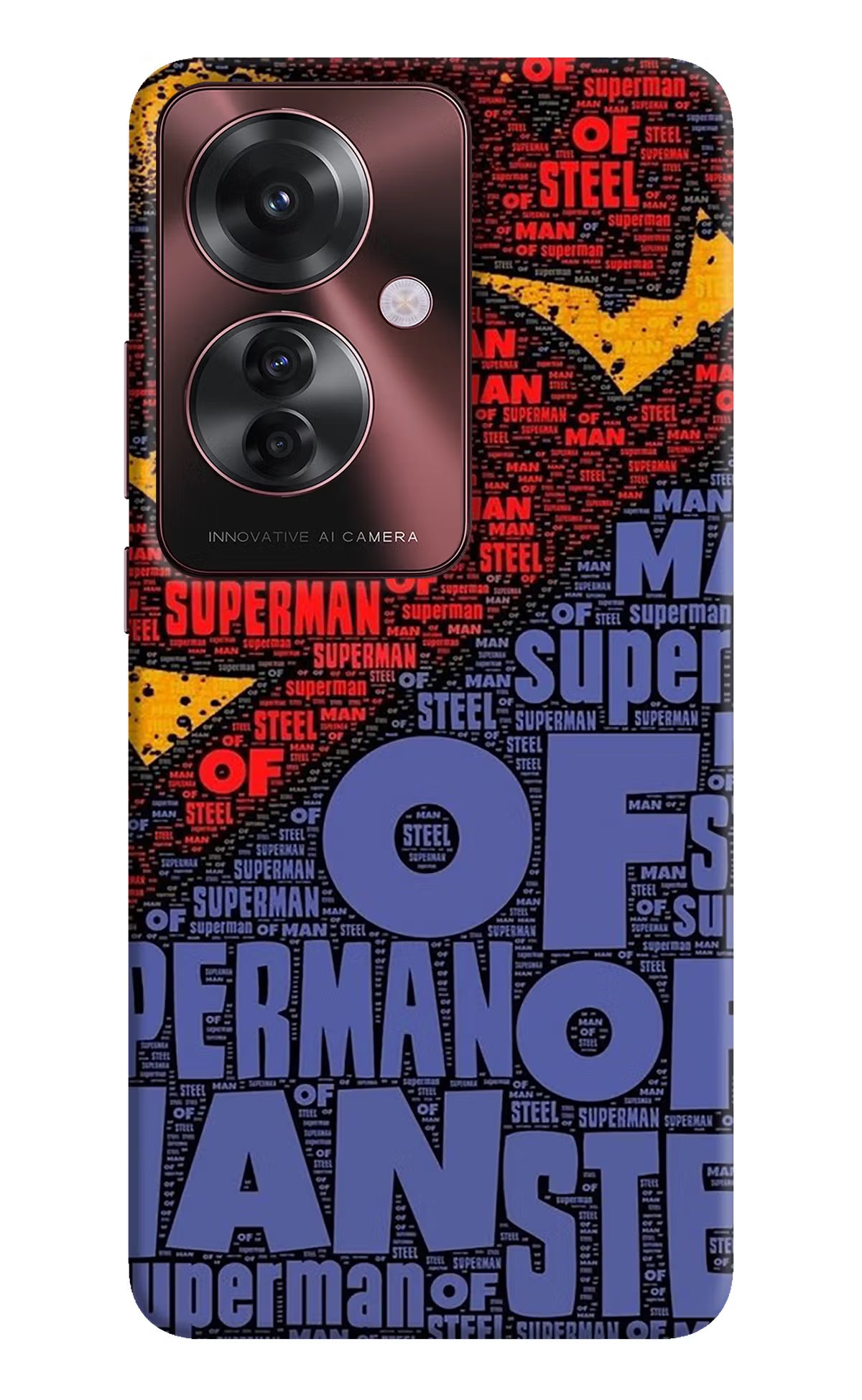 Superman Oppo F25 Pro 5G Hard Case Back Cover by Casekaro