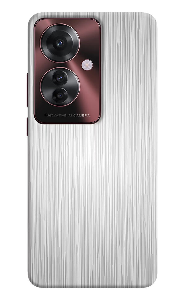 Wooden Grey Texture Oppo F25 Pro 5G Hard Case Back Cover by Casekaro