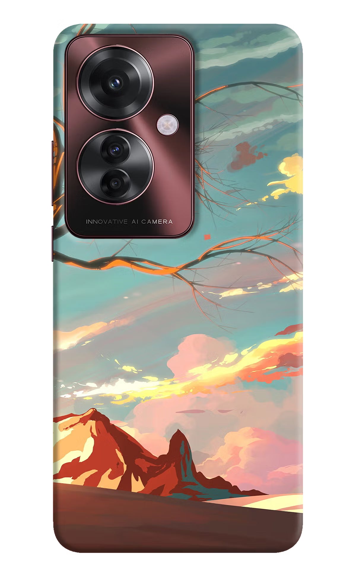 Scenery Oppo F25 Pro 5G Hard Case Back Cover by Casekaro